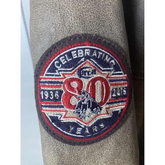 Wrangler NFR 2016 PRCA Limited Ed. Leather Jacket + Hat Sz 2XL Pro Rodeo Vegas - Picture 6 of 16